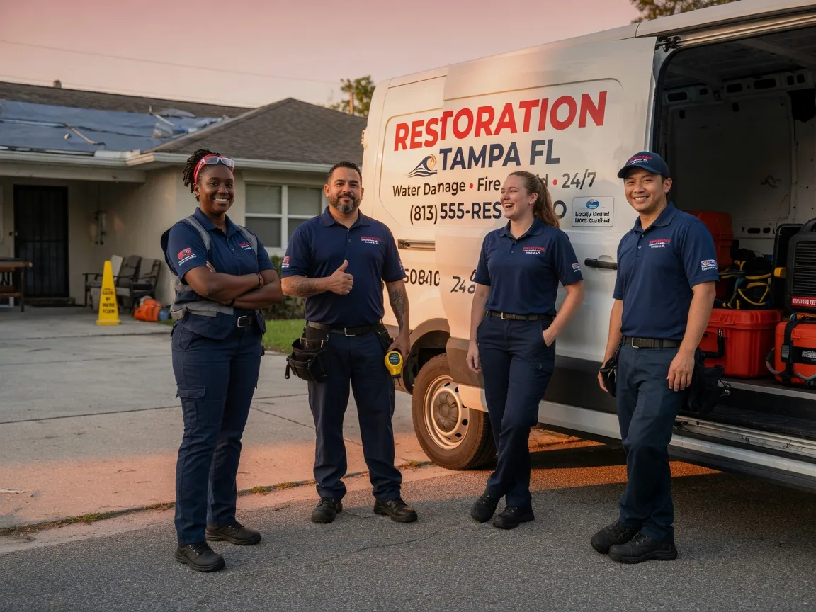 Water Damage Restoration company in White, SD
